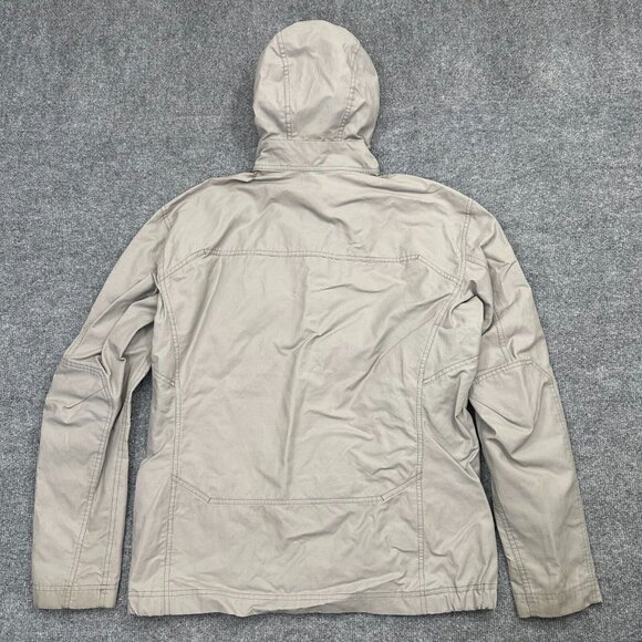 Arc'teryx Waylay Waxed Canvas Jacket Mens Large Gray Full-Zip Hooded - Picture 15 of 16